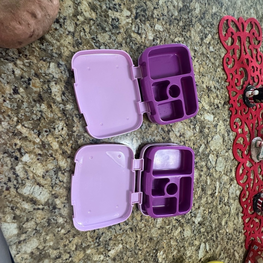 Bentgo Purple Lunch Containers 2 PC - Picture 3 of 4